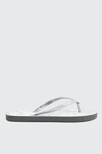 Glittery Flip Flops