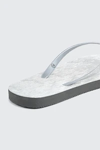 Glittery Flip Flops