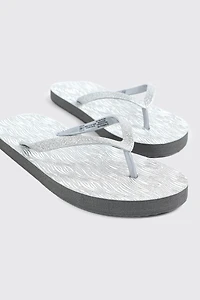 Sandales de plage à paillettes