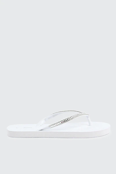 Rhinestone Straps Flip Flops