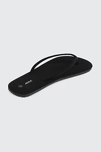 Round Toe Flip Flops