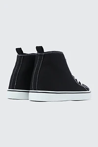 High Top Toe Cap Sneakers