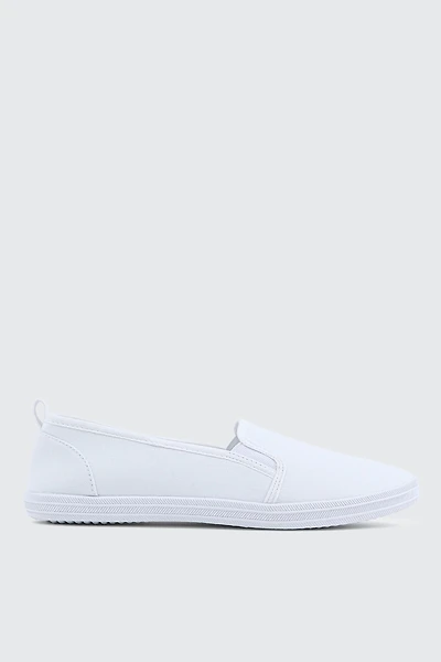 Canvas Slip On Sneakers