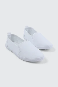 Canvas Slip On Sneakers