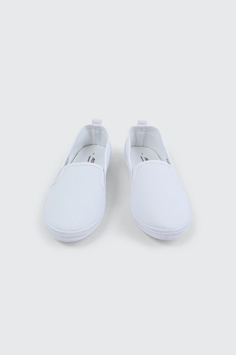 Canvas Slip On Sneakers