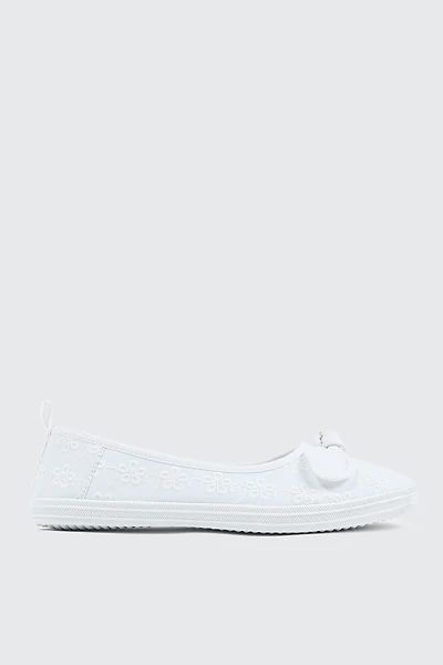 Slip On Sneakers with Bow