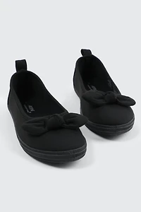 Slip On Sneakers with Bow
