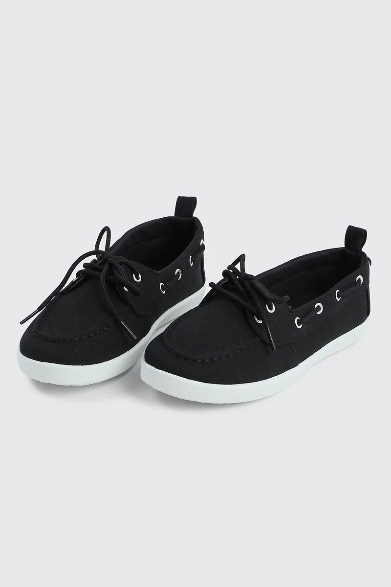 Slip-On Sneakers with Bow Detail
