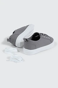 Canvas Lace Up Sneakers