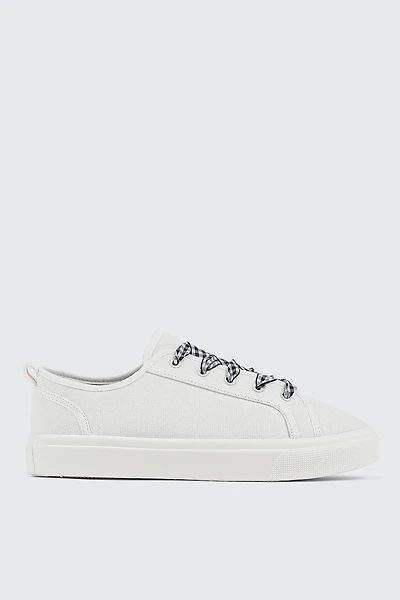 Canvas Lace Up Sneakers