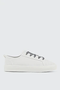 Canvas Lace Up Sneakers