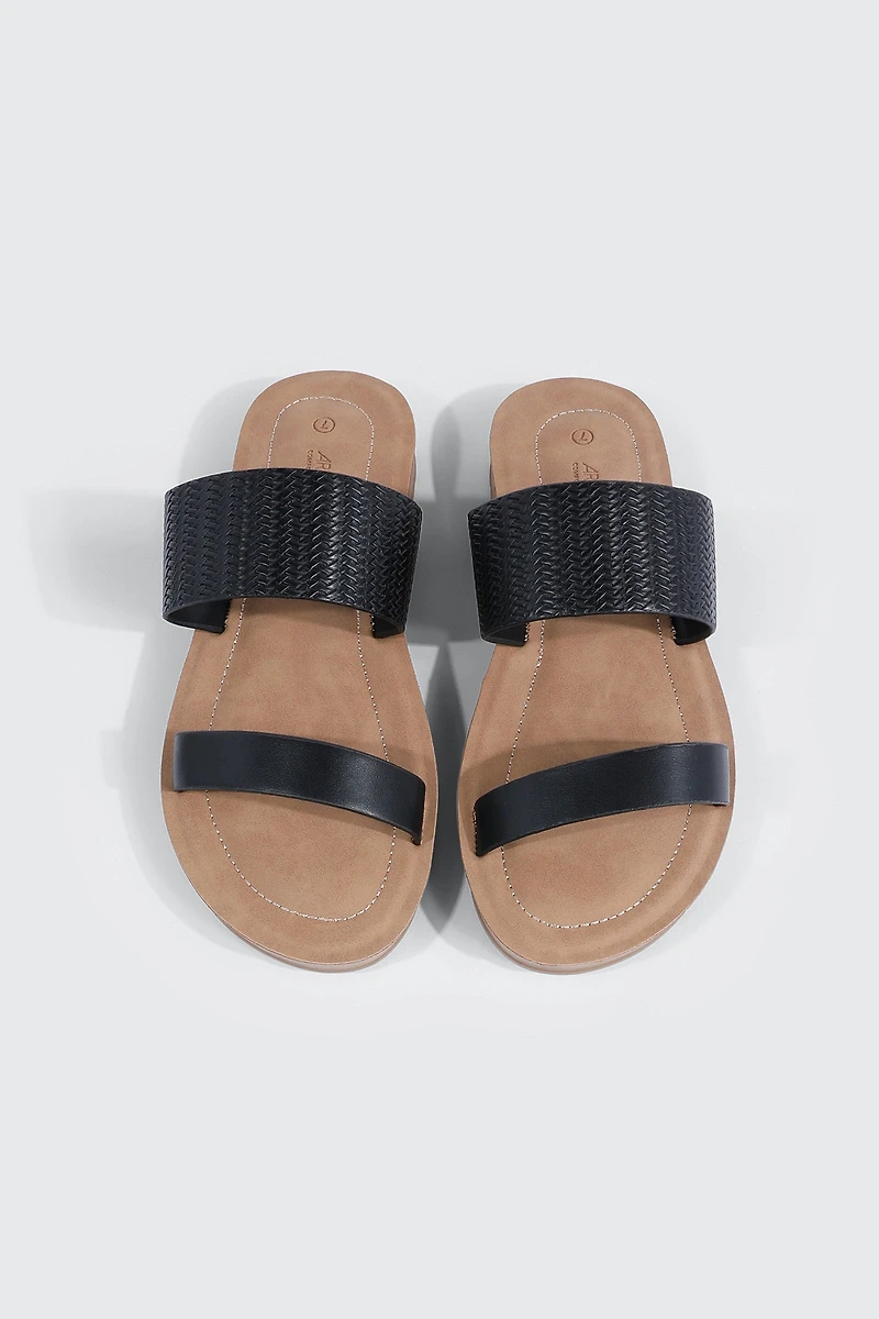 Braided Slide Sandals