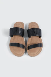 Braided Slide Sandals