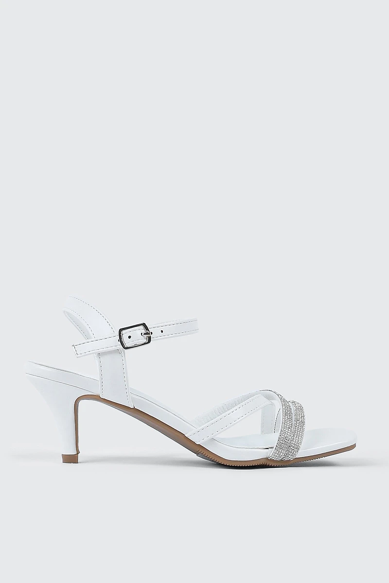 Slingback Kitten Heel Sandals