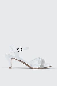 Slingback Kitten Heel Sandals