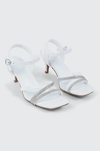Slingback Kitten Heel Sandals