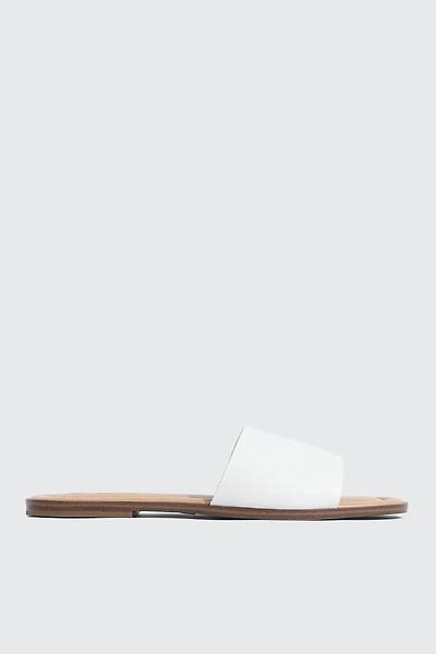 Square Toe Slide Sandals