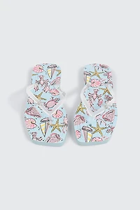 Starfish Charm Flip Flops