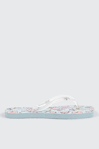 Starfish Charm Flip Flops