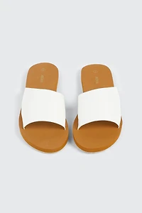 Faux Leather Sport Sandals