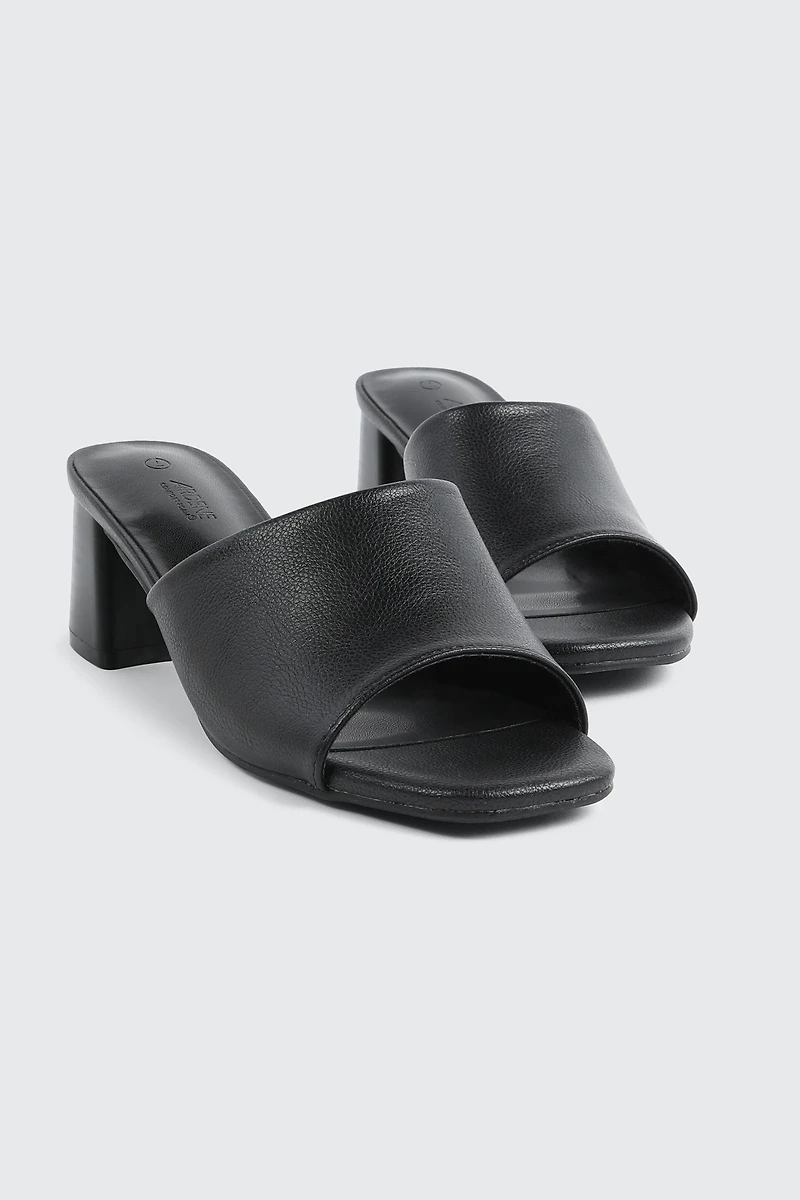 Block Heel Mule