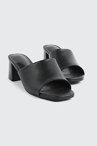 Block Heel Mule