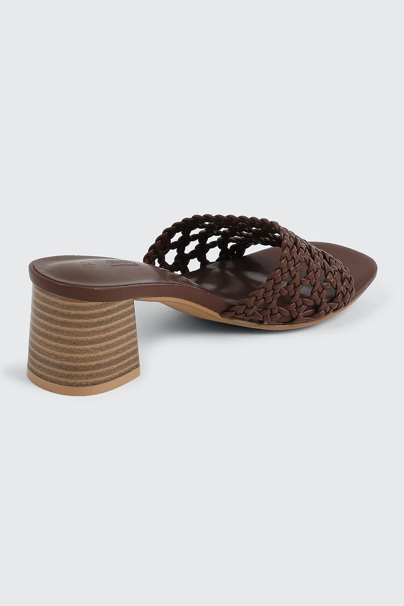 Block Heel Mules