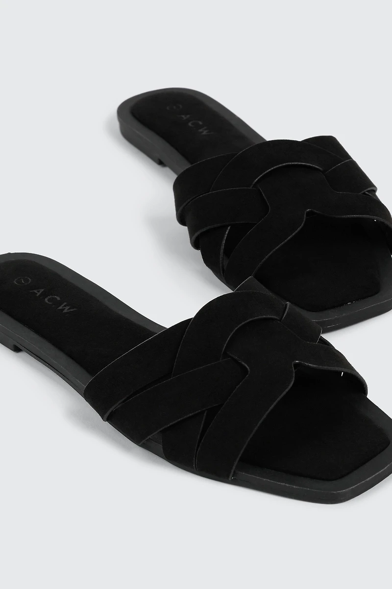 Braided Flat Sandals