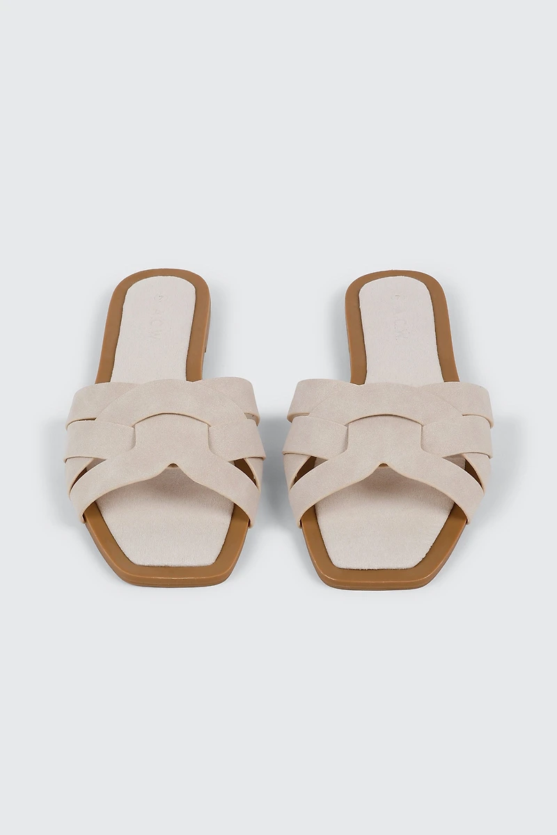 Braided Flat Sandals