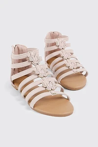 Glitter Butterfly Gladiator Sandals