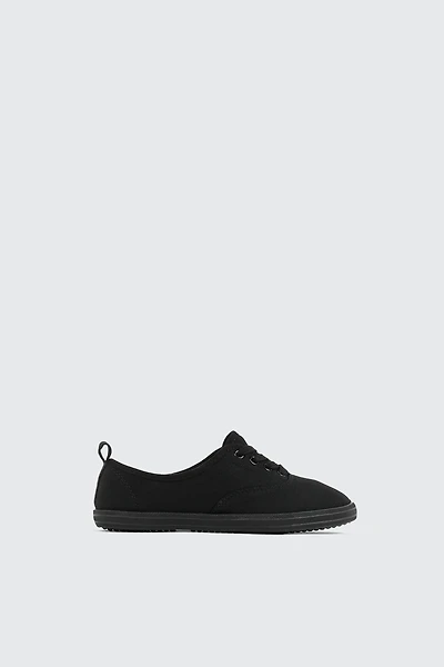 Espadrilles à lacets