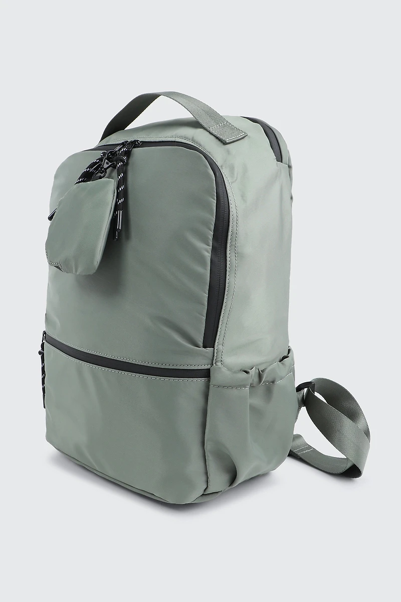 Nylon Backpack with Coin Purse