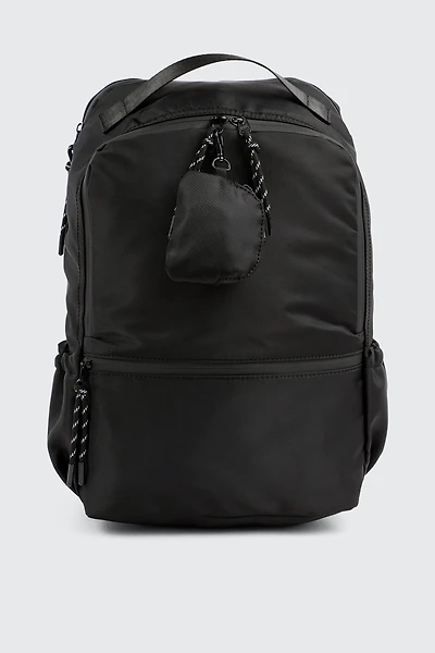 Sac à dos en nylon et porte-monnaie