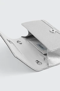 Shiny Envelope Clutch