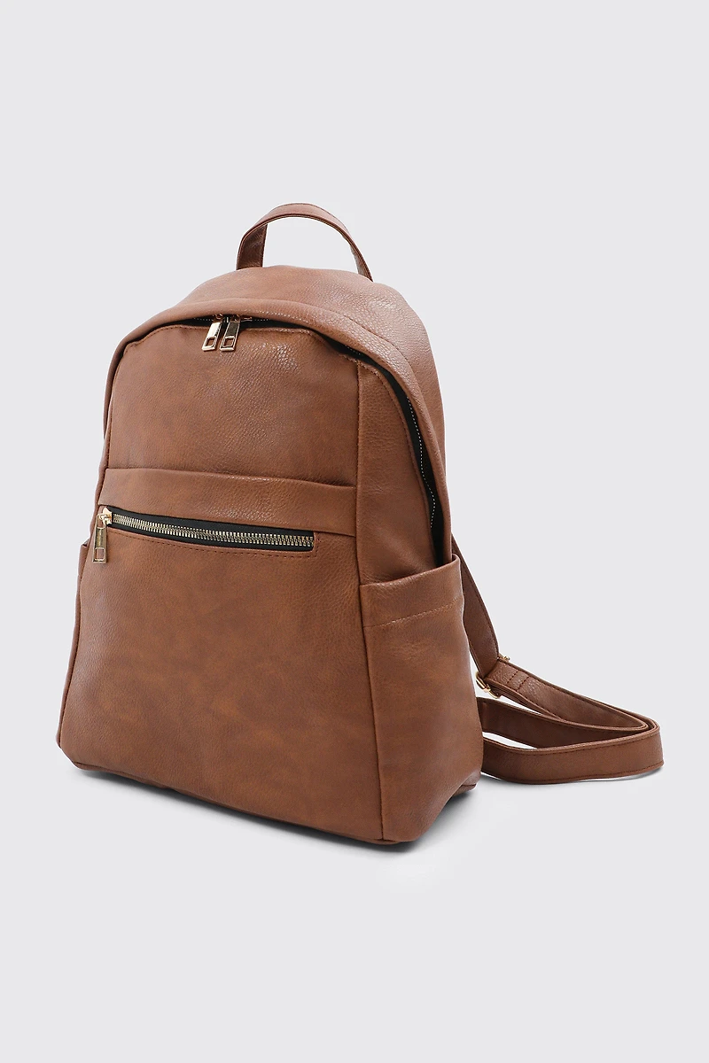 Sac à dos en faux cuir