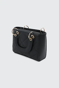 Small Tote Bag with Bow Detail