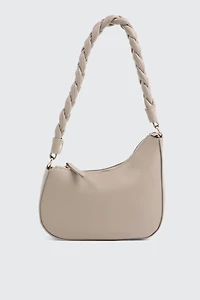Sac baguette à anse tressée