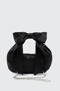 Satin Bow Handbag