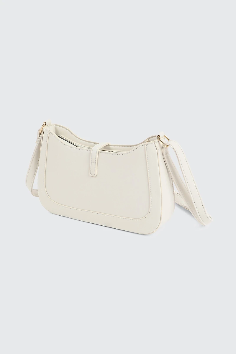 Baguette Bag with Clasp