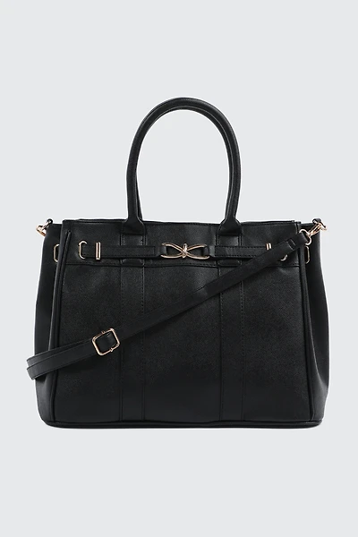 Sac fourre-tout à détail de boucle