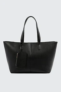 Large Tote Bag with Coin Purse