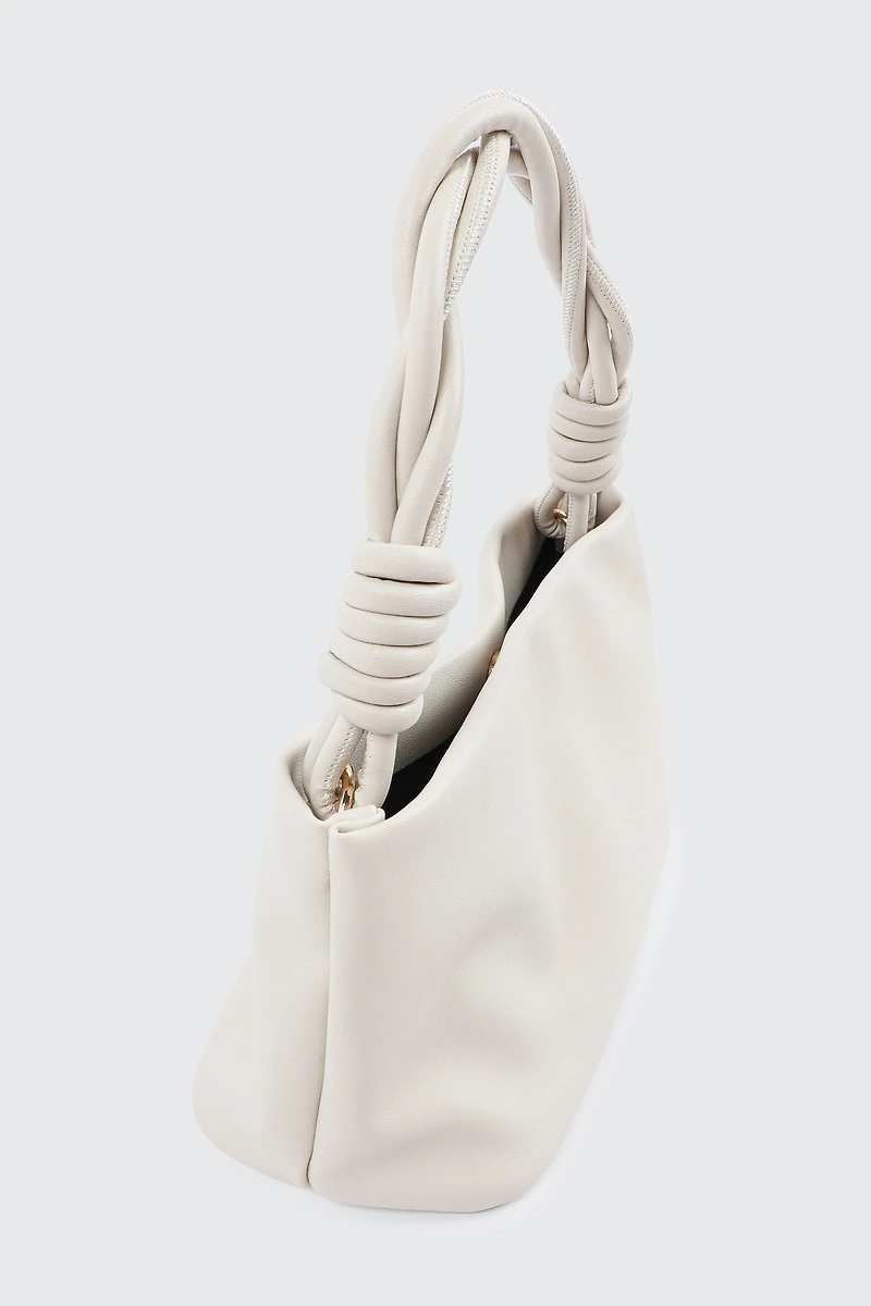 Sac à bandoulière à poignée tressée