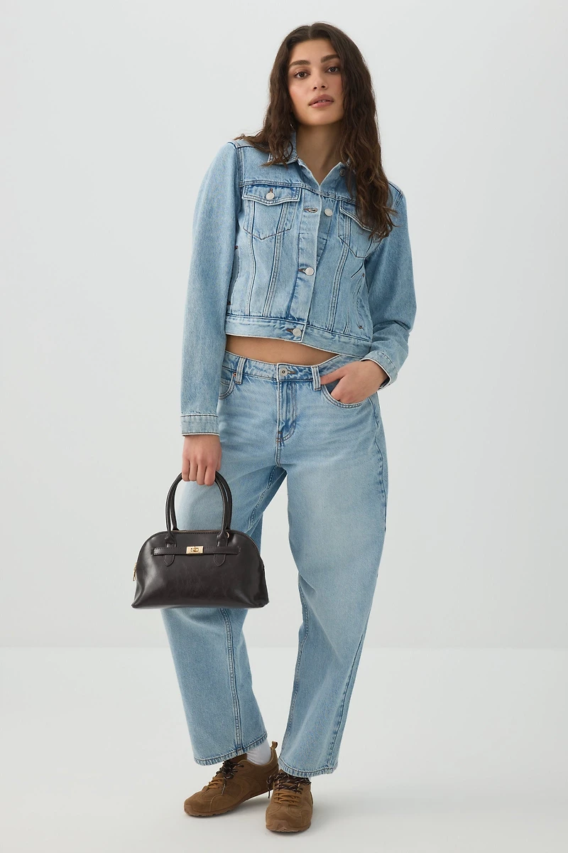 Sac fourre-tout en faux cuir