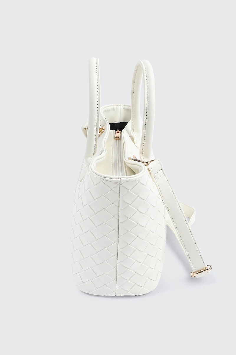 Sac à main tressé