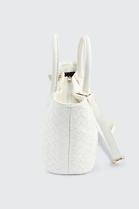 Sac à main tressé