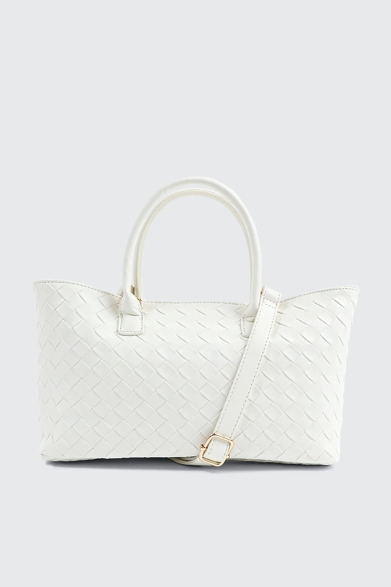 Woven Texture Handbag