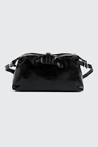 Baguette Bag with Buckle Details