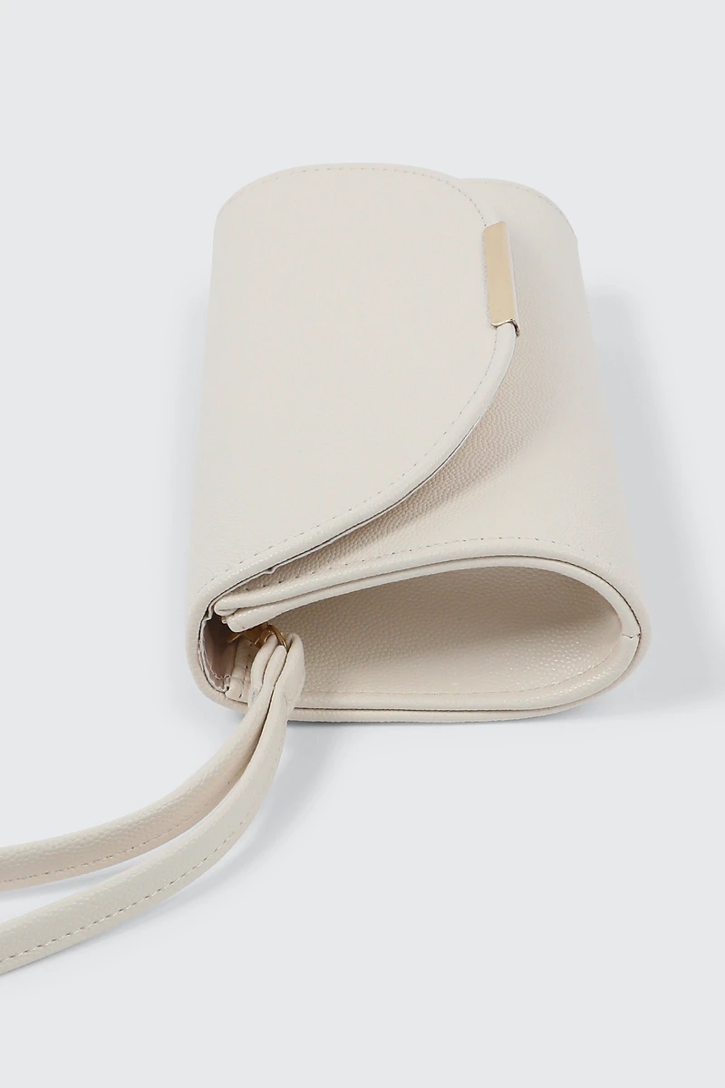 Sac de soirée enveloppe en faux cuir