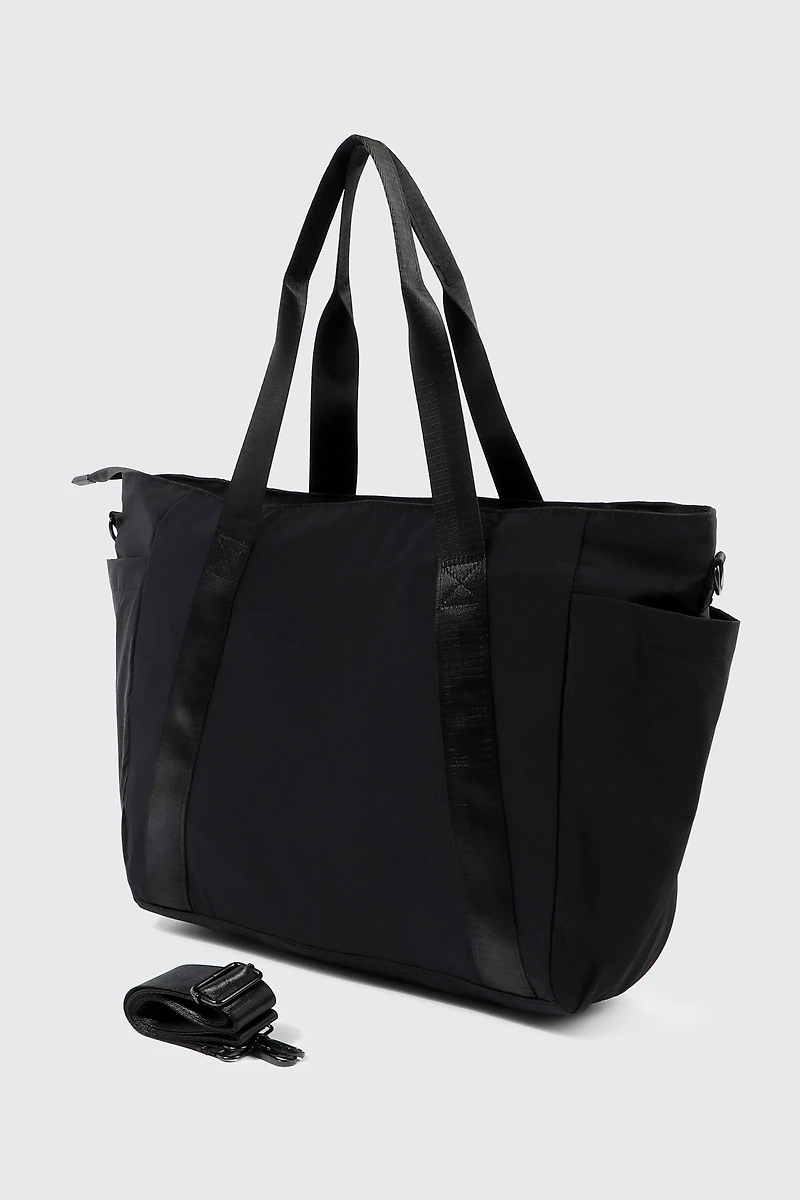 Large Zip Tote with Strap