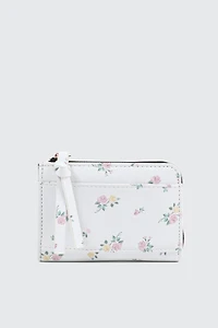 Compact Faux Leather Wallet